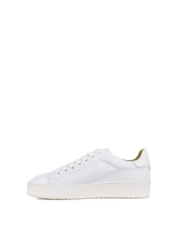 Sneakers H672 bianca in pelle