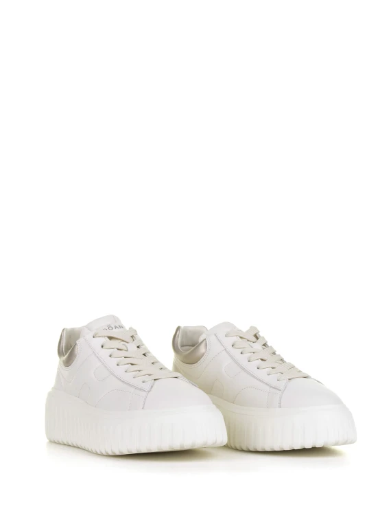 Sneakers H-Stripes in pelle