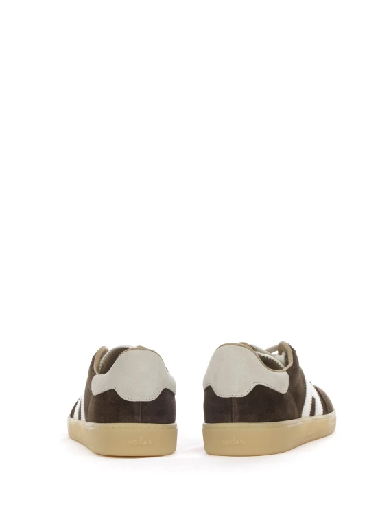 Sneaker Cool marrone in suede