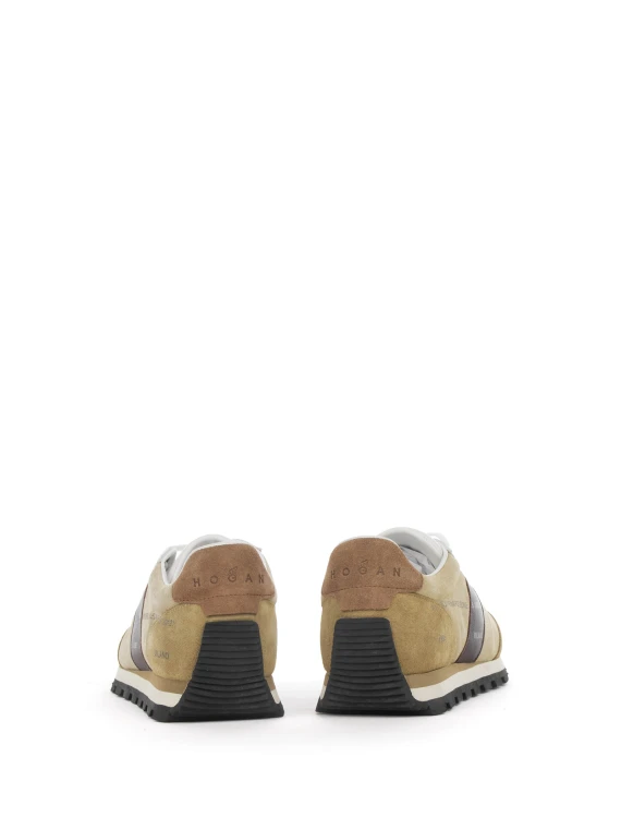 Sneakers 86e beige donna in suede