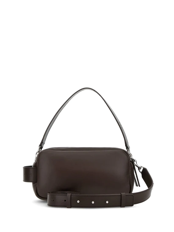 Shoulder bag Bam Bam in brown nappa