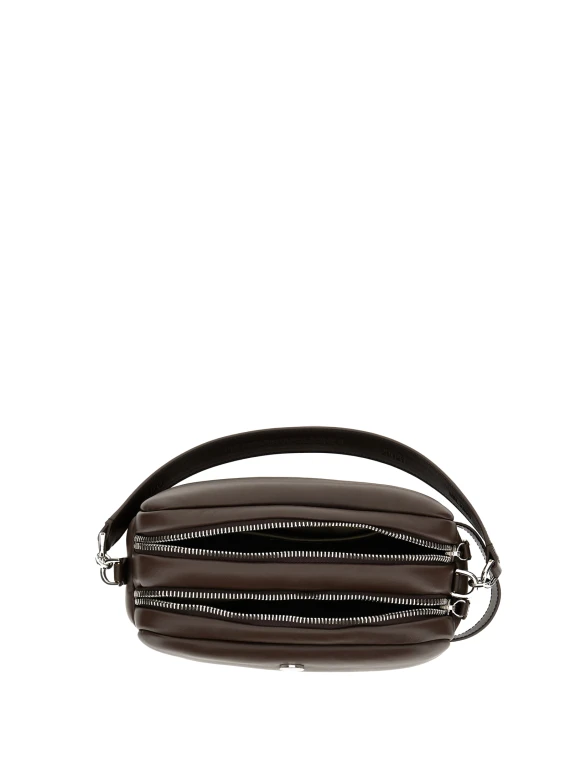 Shoulder bag Bam Bam in brown nappa