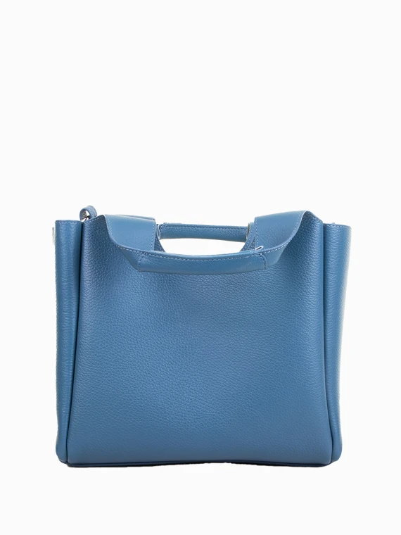 Medium H-Bag Shopping Bag in Hammered Leather