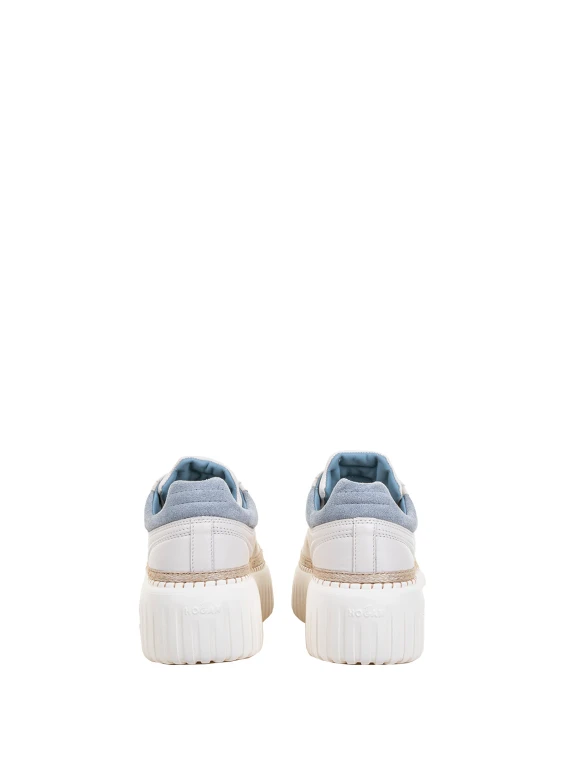 H-Stripes donna in nappa e suede