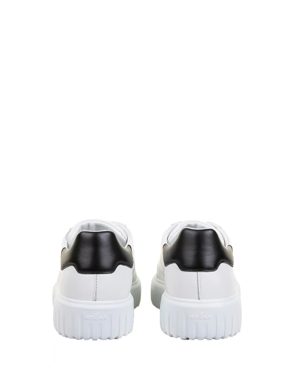Sneaker H-Stripes uomo in nappa