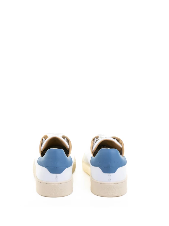 Hogan Men's Sneaker H672 White Blue Leather