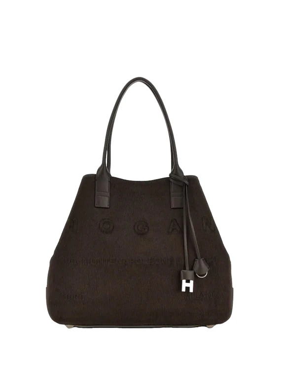 Borsa marrone in pelle