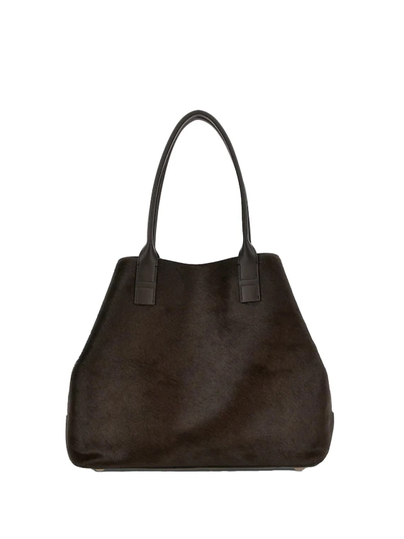 Borsa marrone in pelle