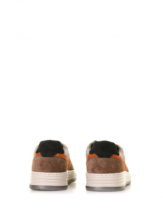 Sneakers H630 in pelle e suede