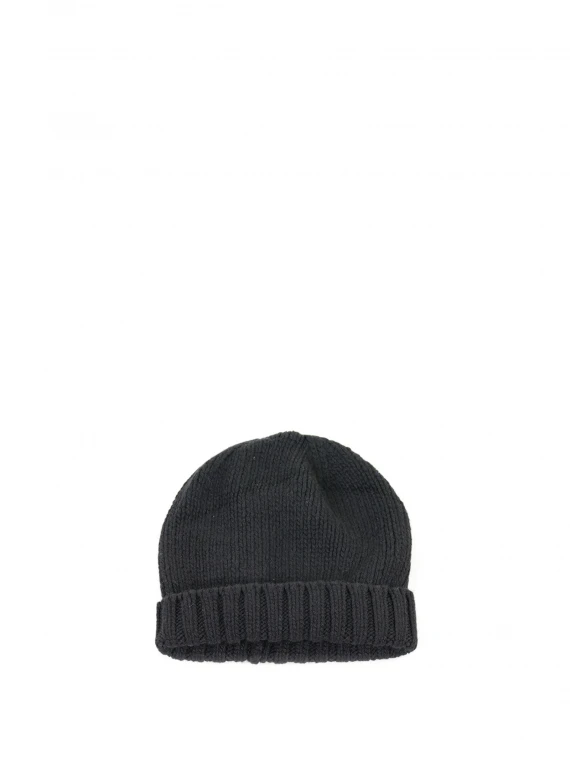 Cashmere hat in black