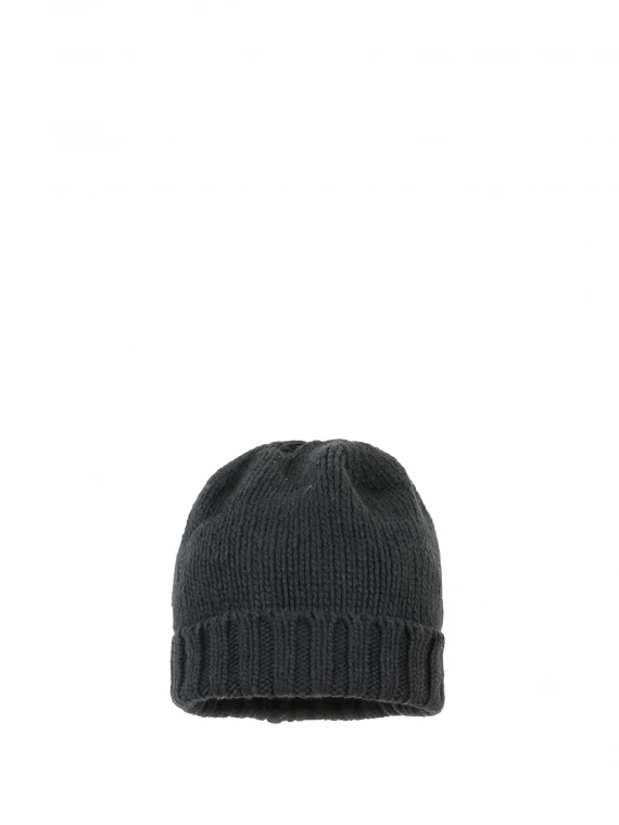 Cashmere hat in black