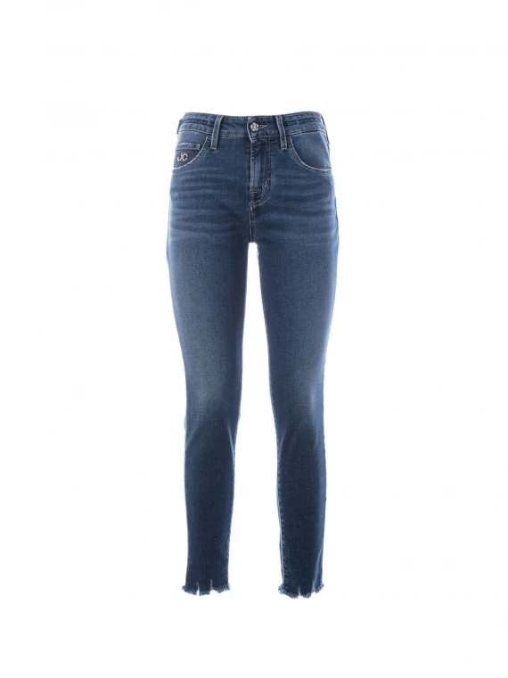 Jeans a vita alta slim fit