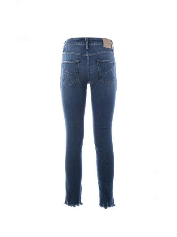 Jeans a vita alta slim fit