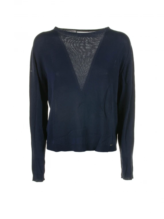 Midnight blue crewneck sweater