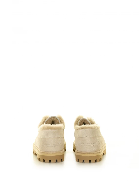 Loafer Yacht ginger with sheepskin lining