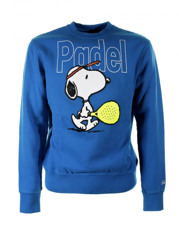 Felpa girocollo Snoopy "padel"