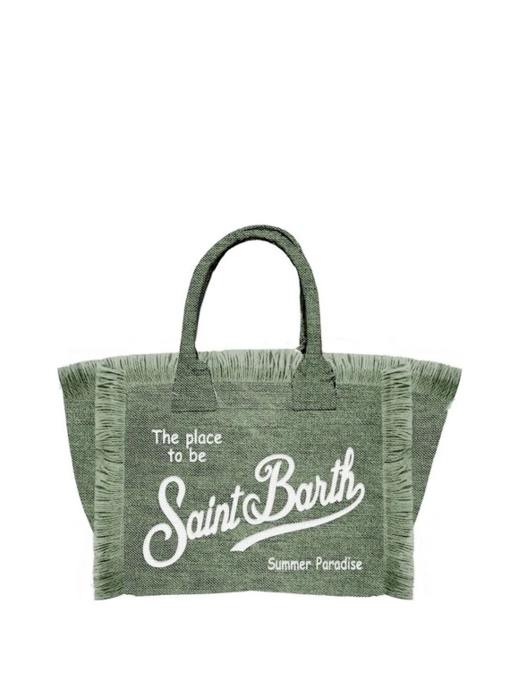 Borsa a spalla Vanity in lino