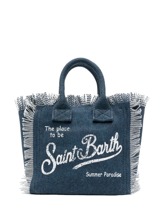 Borsa Mini Vanity in denim