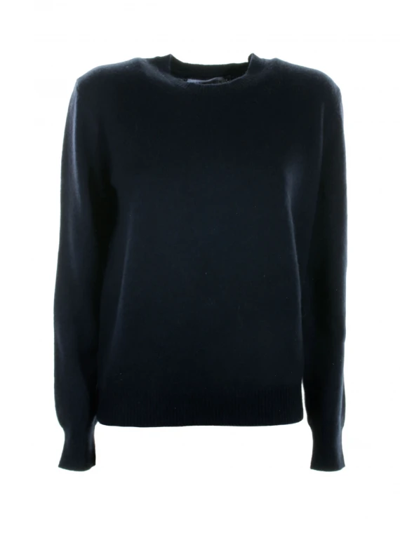 Navy blue crew neck sweater