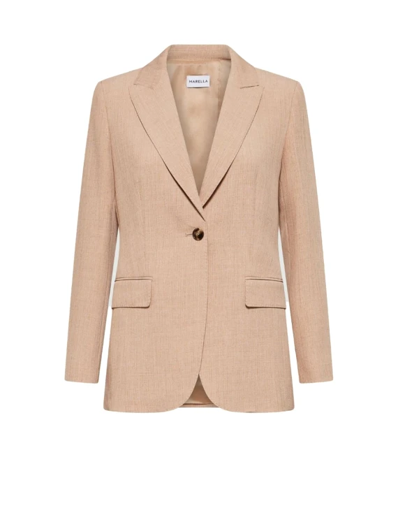 Blazer in stuoia Banfy