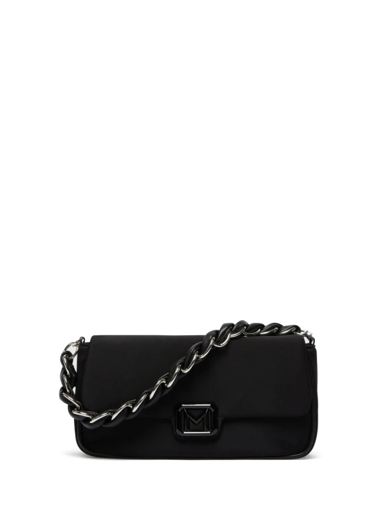 Borsa baguette Emily nera