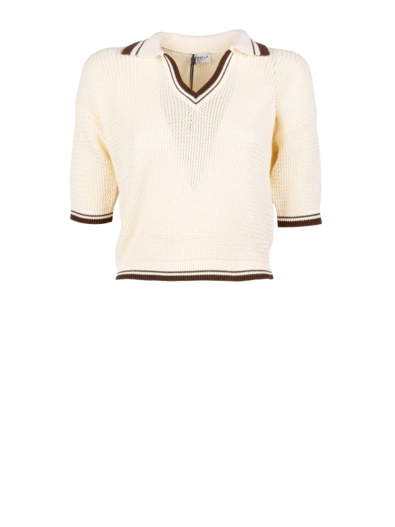 T-shirt e Polo CREMA MARRONE