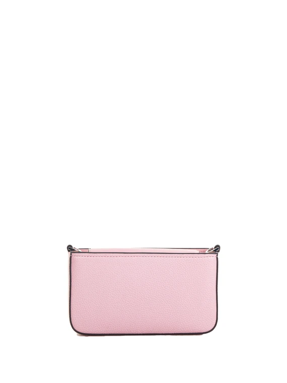 Pochette Bryant piccola in pelle martellata