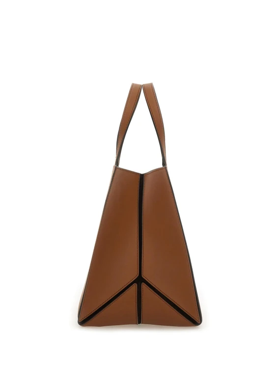 Borsa tote Jordi piccola in pelle