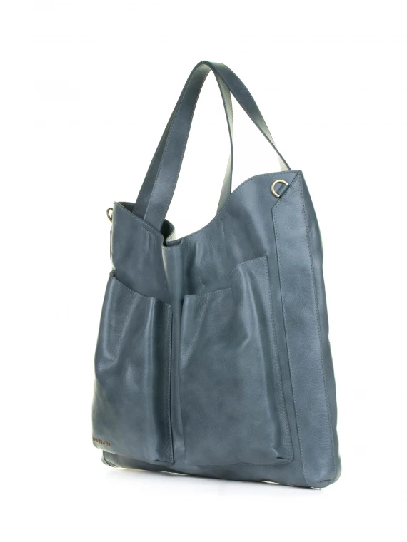 Buys Notturno shoulder bag in leather