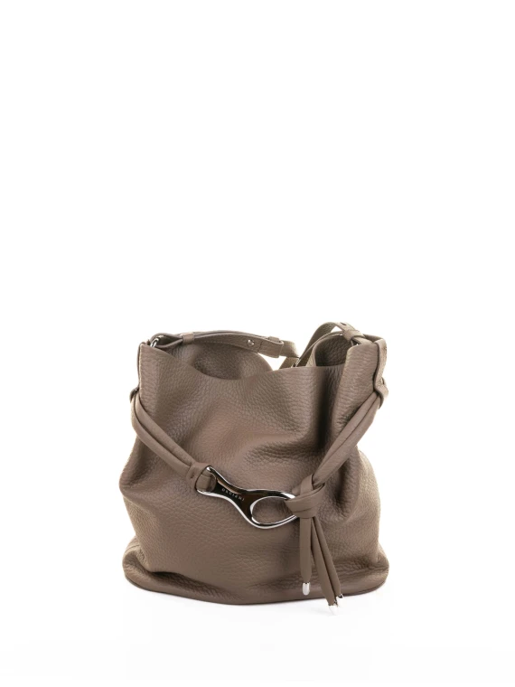 Dory M leather bucket bag