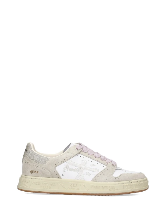 Sneaker Quinn 6951 bianco beige donna