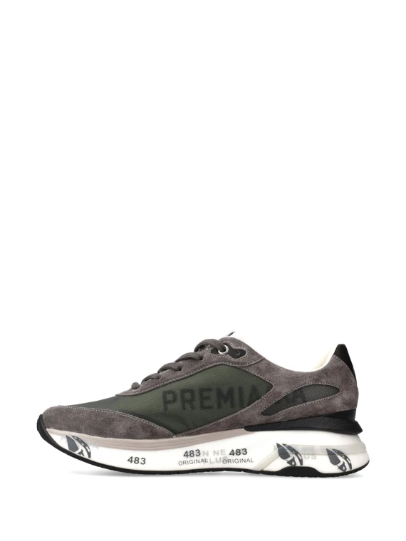 Sneaker Moerun grigio militare uomo