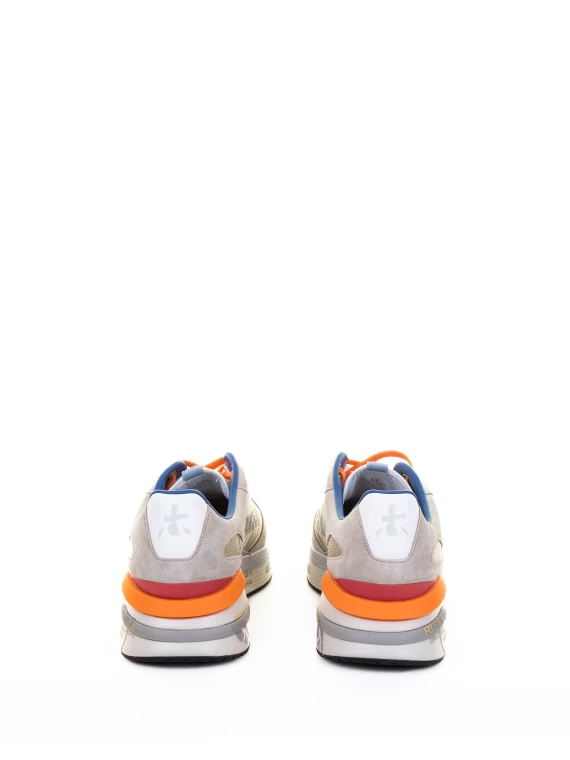 Sneaker Moerun 7301 uomo grigio arancio