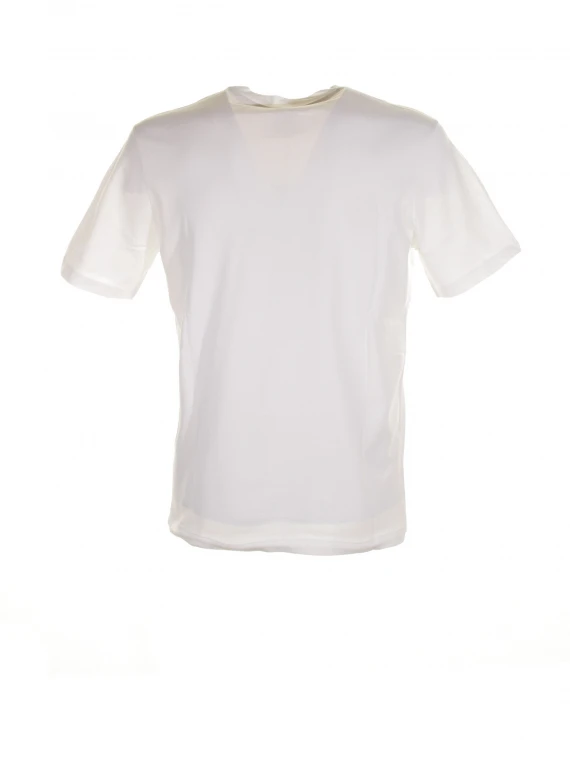 T-shirt bianca con logo