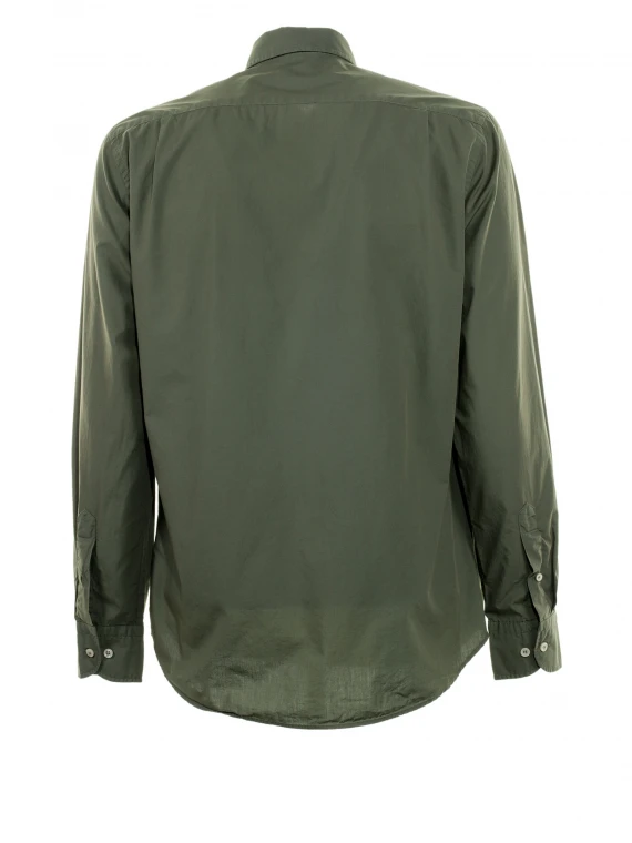 Green cotton shirt