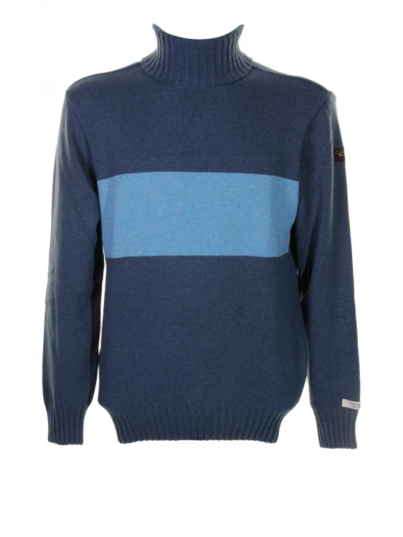 Paul&Shark Sweaters Clear Blue