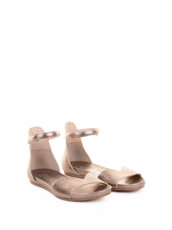 Jela Sandal in Laminated Leather