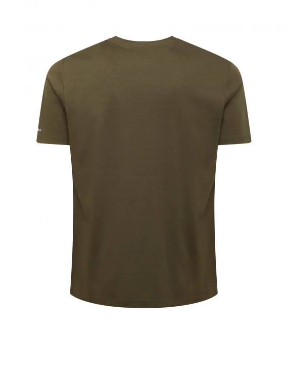 Khaki crew neck T-shirt