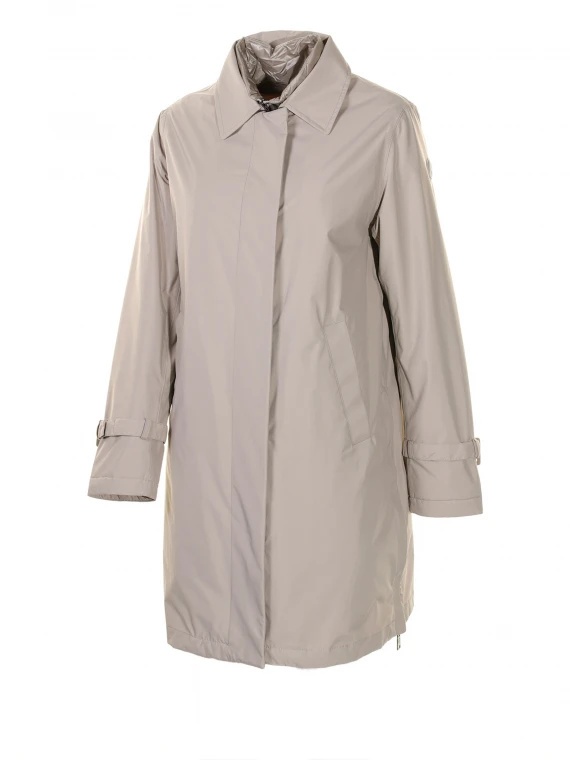 Trench lungo beige