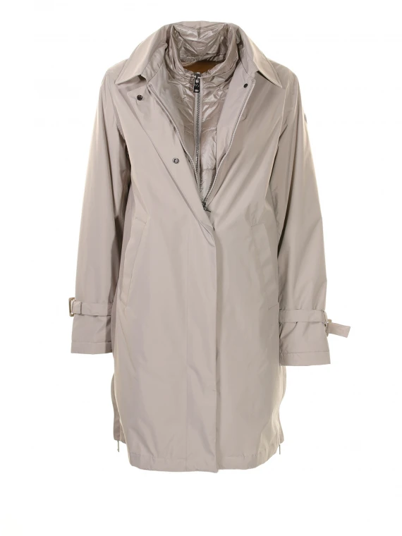 Trench lungo beige