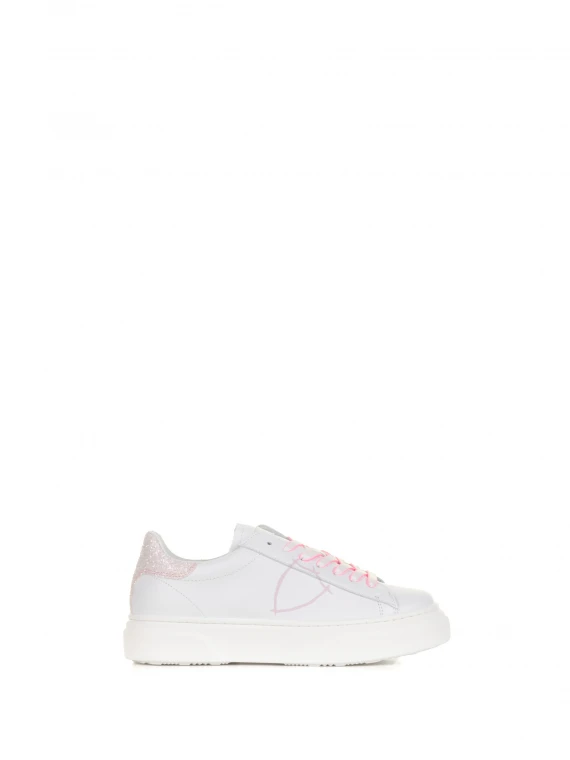 Sneaker Temple Kids bianco rosa