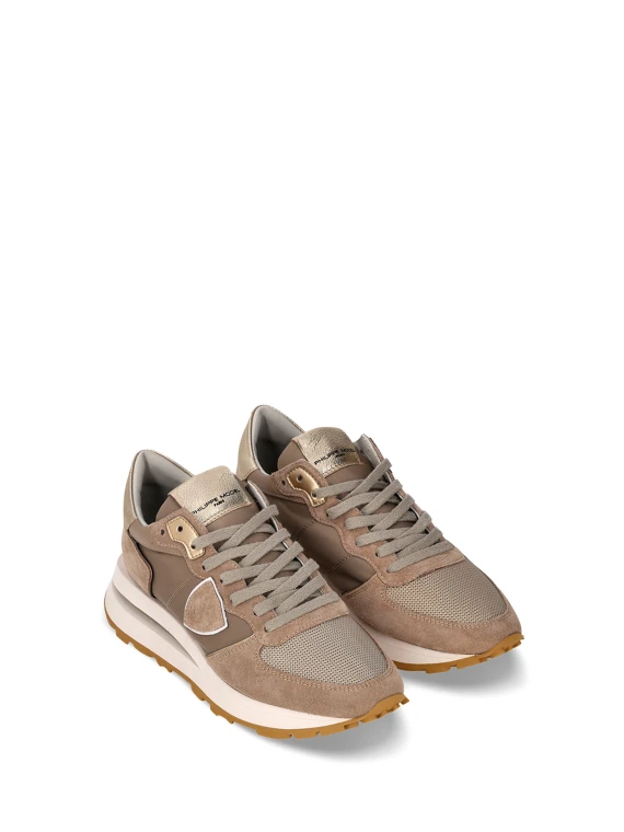 Tropez Haute beige women's sneaker