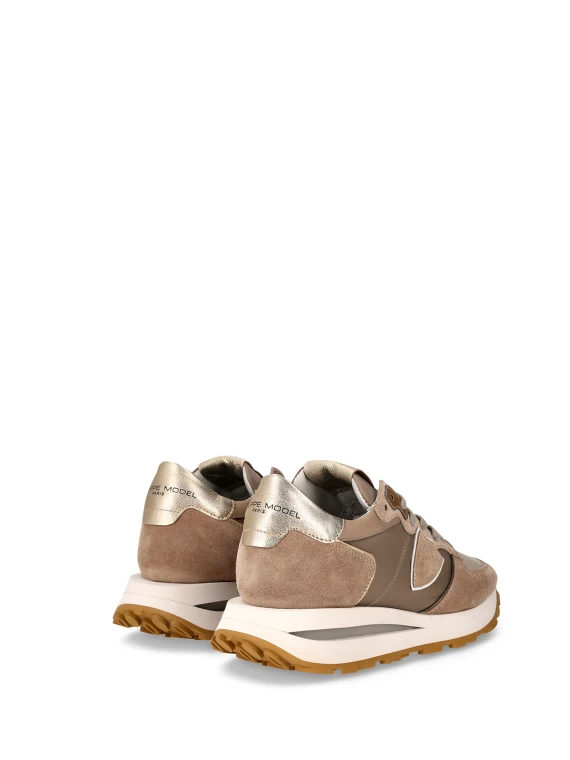 Tropez Haute beige women's sneaker