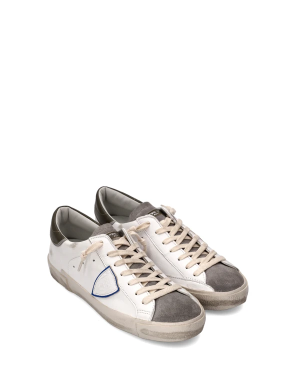 Sneaker uomo PRSX low bianco antracite