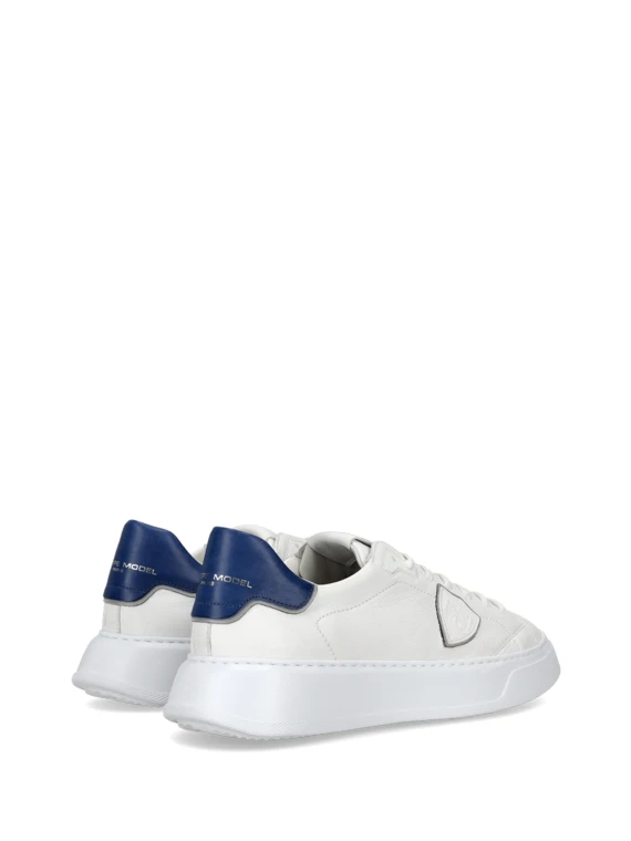 Sneaker uomo Temple low bianco blu