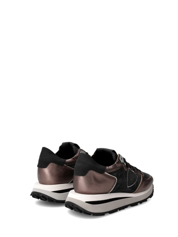 Sneaker donna Tropez Haute nero bronzo