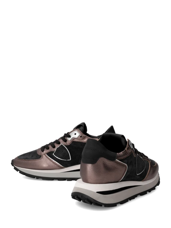 Sneaker donna Tropez Haute nero bronzo