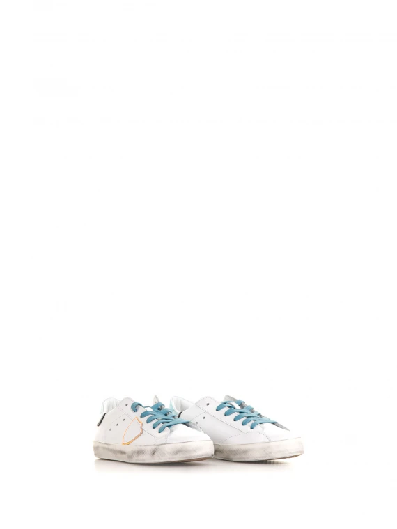 Sneakers basse in pelle