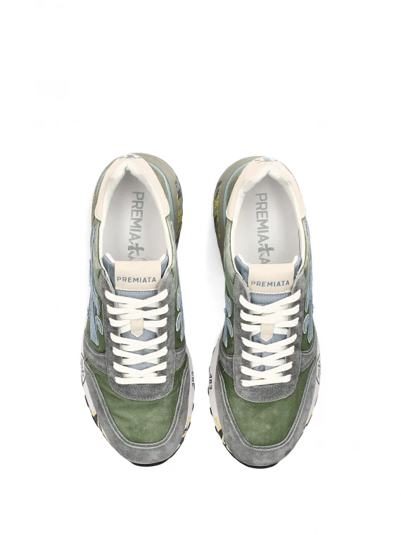 Mick 6617 green sneaker