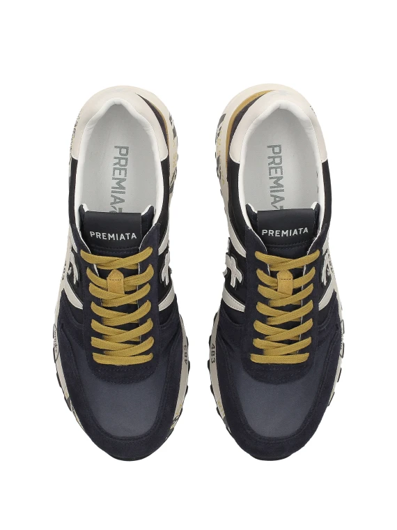 Sneaker Lander 6904 blu uomo